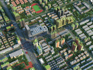 city building Model 3D