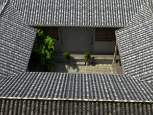 courtyard 3D Model
