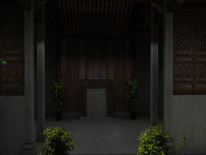 courtyard 3D Model