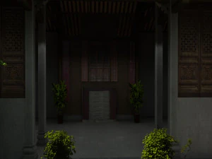 courtyard 3D Model