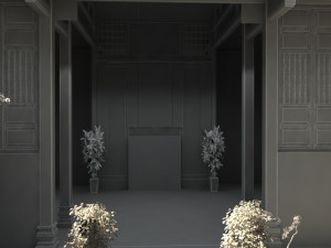 courtyard 3D Model