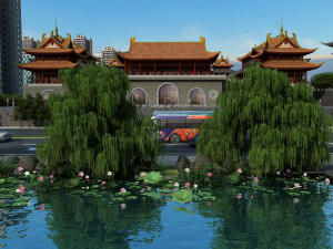 temple Modèle 3D