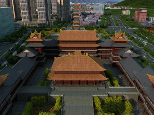 temple 3D Model