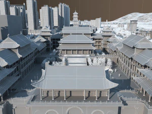 temple 3D Model