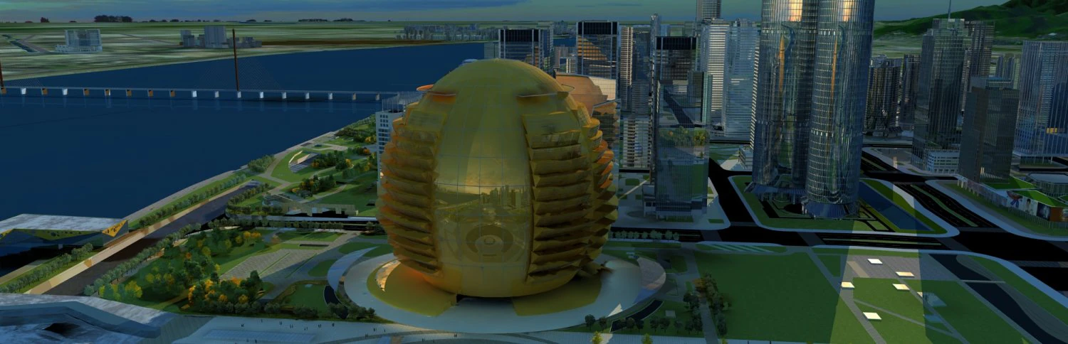 city building 3D Model .c4d .max .obj .3ds .fbx .stl .blend 