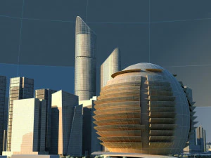 city building 3D Model