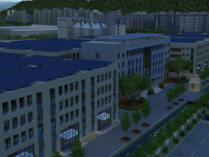 city building 3D 模型