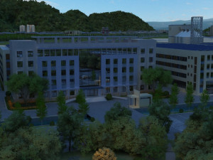 city building 3D 模型