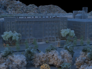 city building 3D 模型