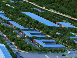 ginseng industrial park 3D Model