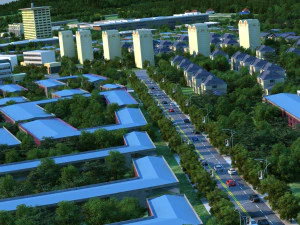 ginseng industrial park 3D Model