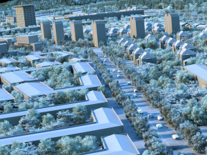ginseng industrial park Modello 3D
