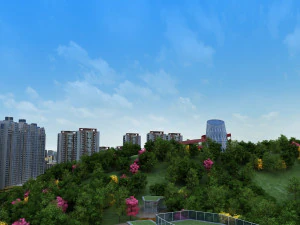 city park 3D Model