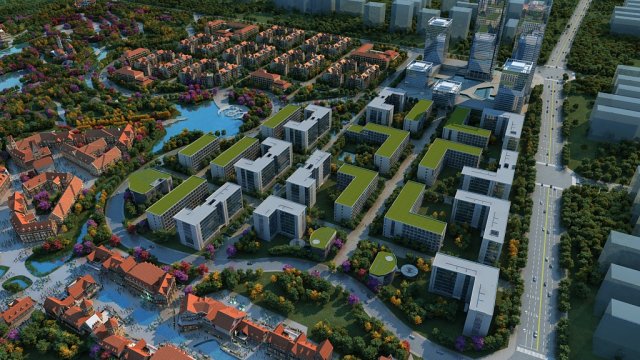 city building 3D Модель .c4d .max .obj .3ds .fbx .stl .blend 