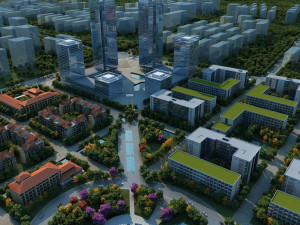 city building 3D Модель