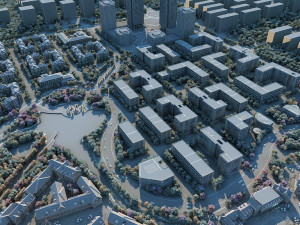 city building 3D Модель
