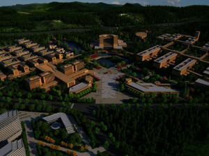 University campus 3D Model