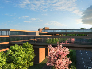 university campus 3D-Modell