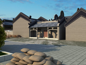 ancient building 3D Model