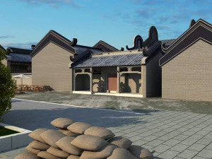 ancient building 3D Model
