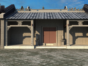 ancient building 3D Model