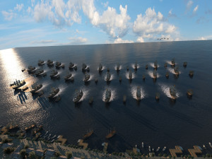 ancient port 3D Model