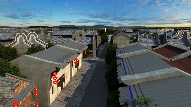 ancient port 3D Model .c4d .max .obj .3ds .fbx .stl .blend 