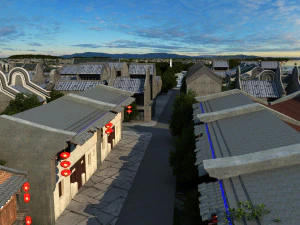 ancient port 3D Model