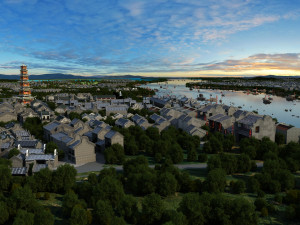 ancient port 3D Model