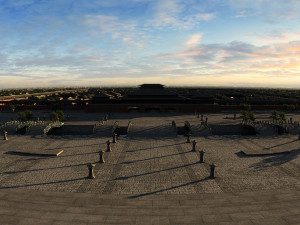 ancient palace 3Dモデル