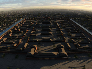 ancient palace Model 3D