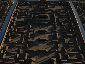 ancient palace Model 3D