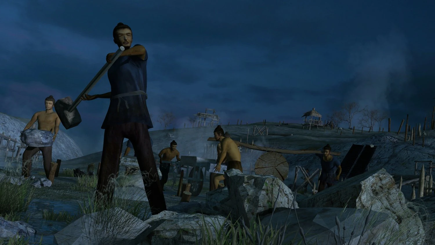 construction 3D Model .c4d .max .obj .3ds .fbx .stl .blend 