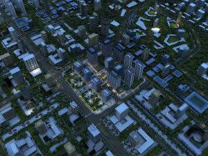 city building 3D Model