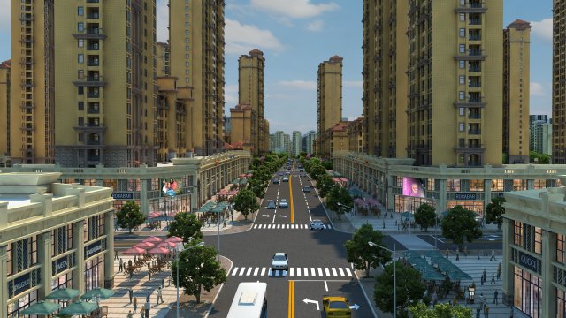 city building Modello 3D .c4d .max .obj .3ds .fbx .stl .blend 