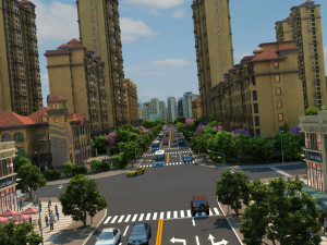 city building Modello 3D
