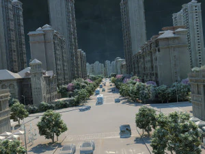 city building 3D Model