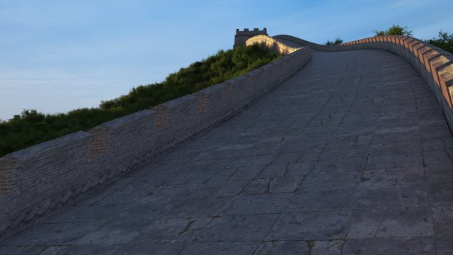 greatwall 3D 모델 .c4d .max .obj .3ds .fbx .stl .blend 