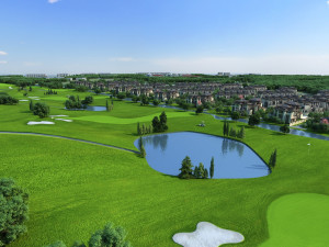 golf course 3Dモデル
