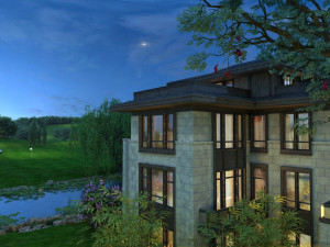 golf course Model 3D