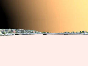 lac aux lotus Modèle 3D