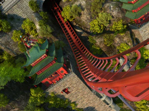 montagne russe Modello 3D