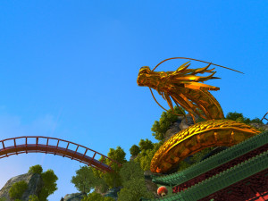 roller coaster Modèle 3D
