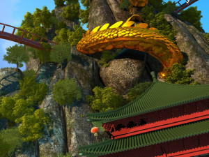 roller coaster Modèle 3D