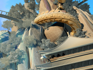 roller coaster Modèle 3D