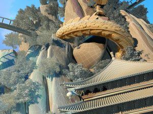 roller coaster 3D Model