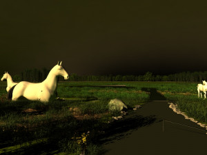 racecourse 3D Model