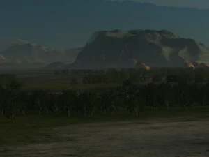 한 지방 3D 모델