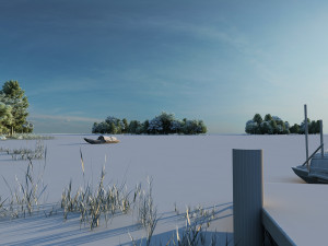 lake Modello 3D