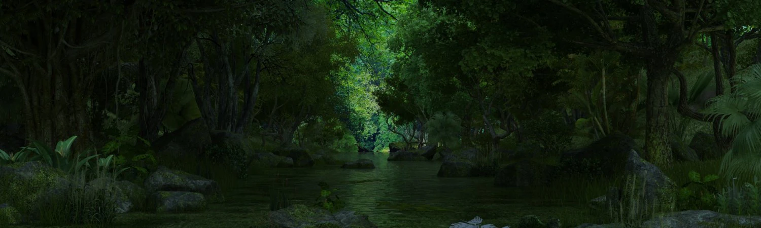 rainforest 3D Model .c4d .max .obj .3ds .fbx .stl .blend 